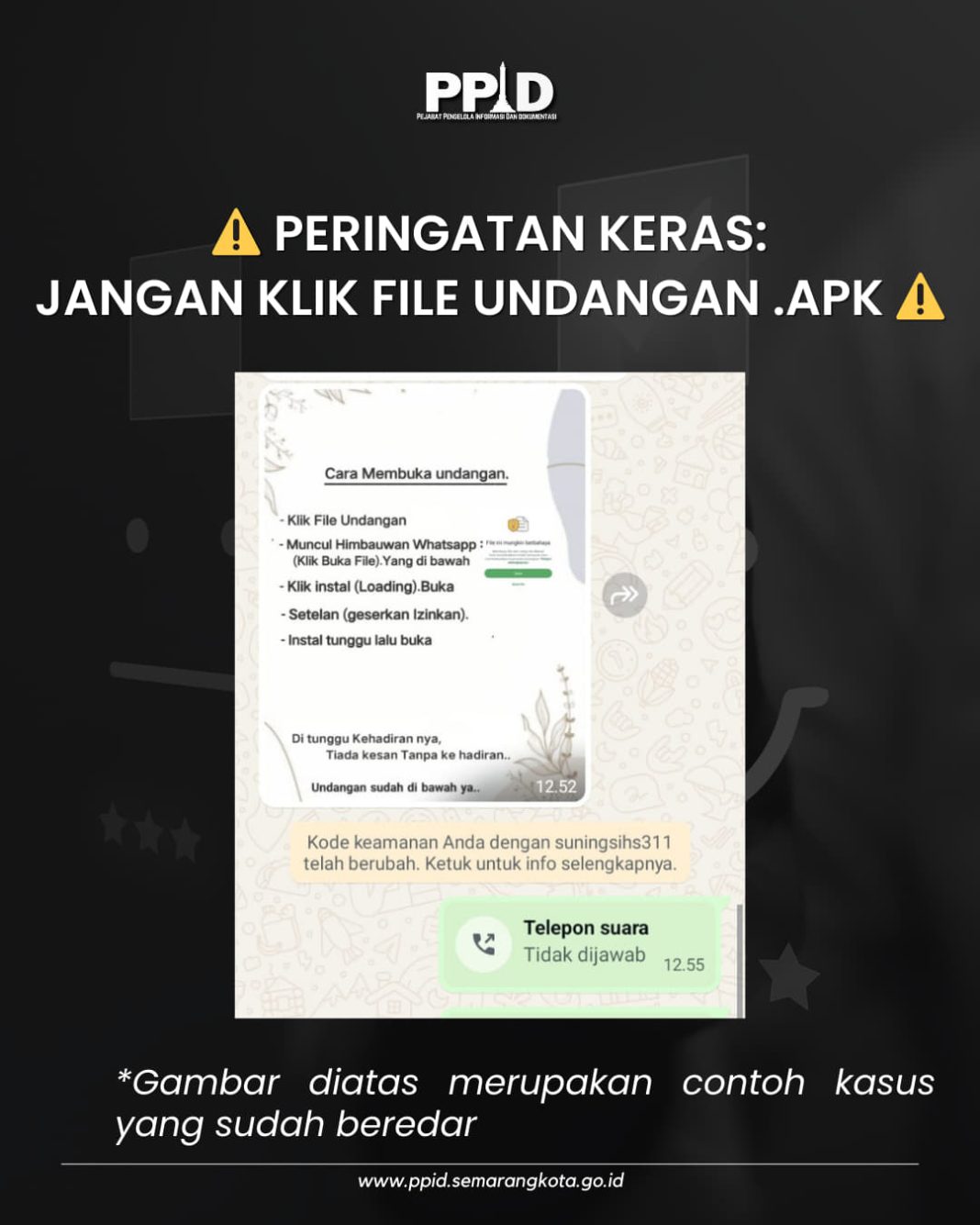 Jangan Klik File Undangan .APK
